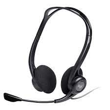 هدست باسیم لاجیتک مشکی Headset Gaming Logitech  H960
