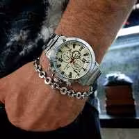 ست ساعت و دستبند مردانه کادویی