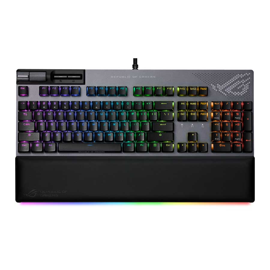 قیمت و خرید کیبورد گیمینگ باسیم ایسوس مدل ROG Strix Flare II Animate | یاس ارتباط