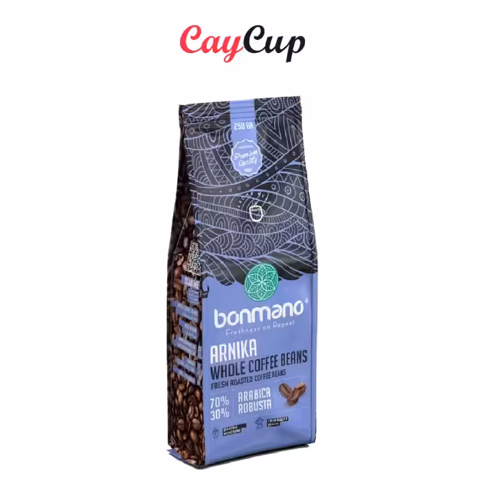 دانه قهوه اسپرسو بن مانو آرنیکا 250 گرم