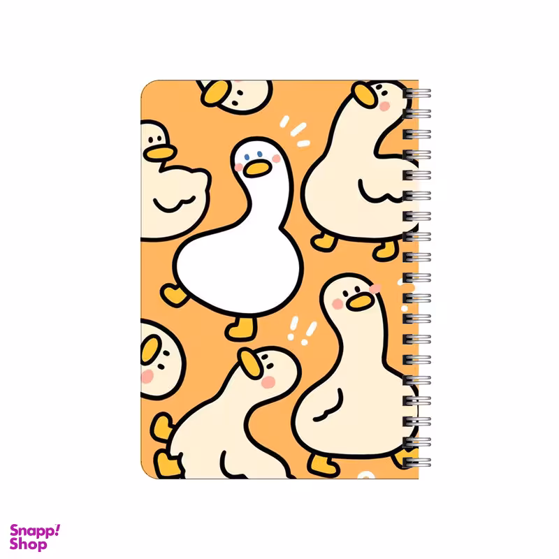 دفترچه یادداشت بامبیلیپ مدل چوبی طرح اردک کنجکاو کد 0785829