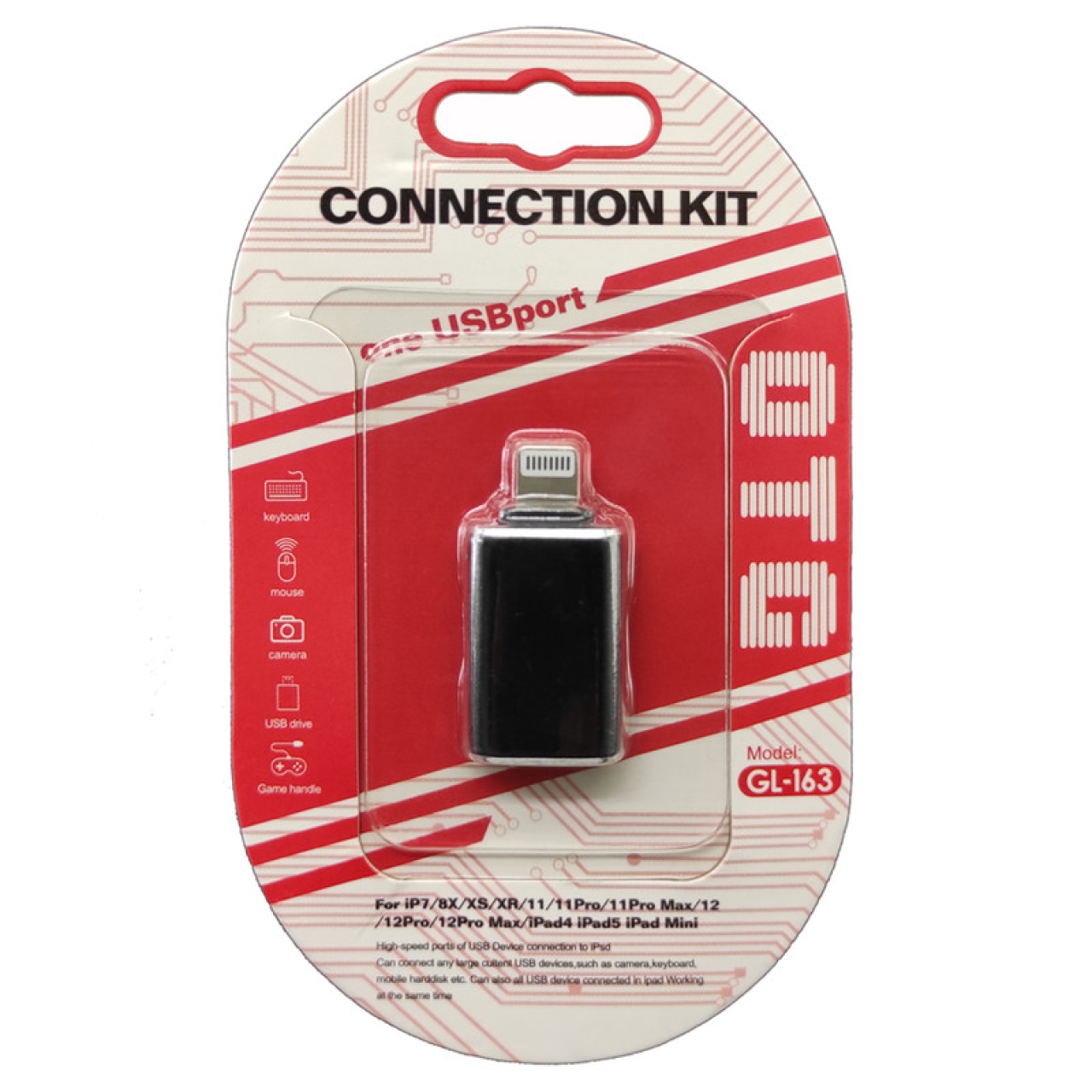 مبدل  لایتنینگ OTG مدل MP-121