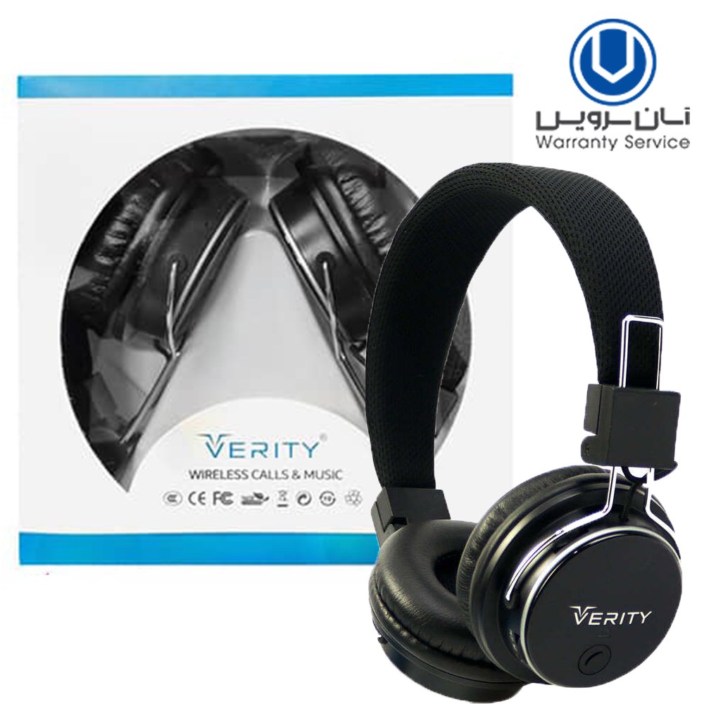 هدست BTرم خور VERITY.V-H33BT مشکی هفت روز مهلت تست
