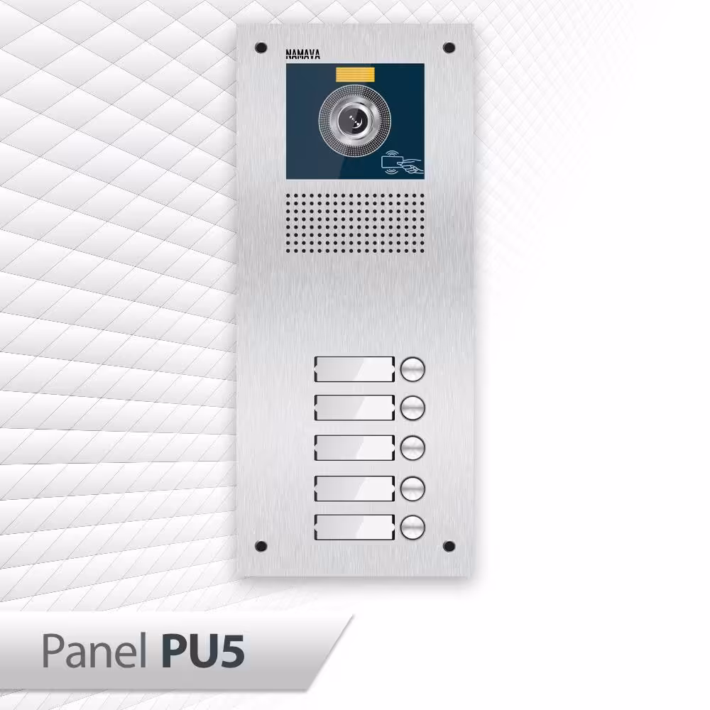 پنل آیفون تصویری نماوا مدل PU5