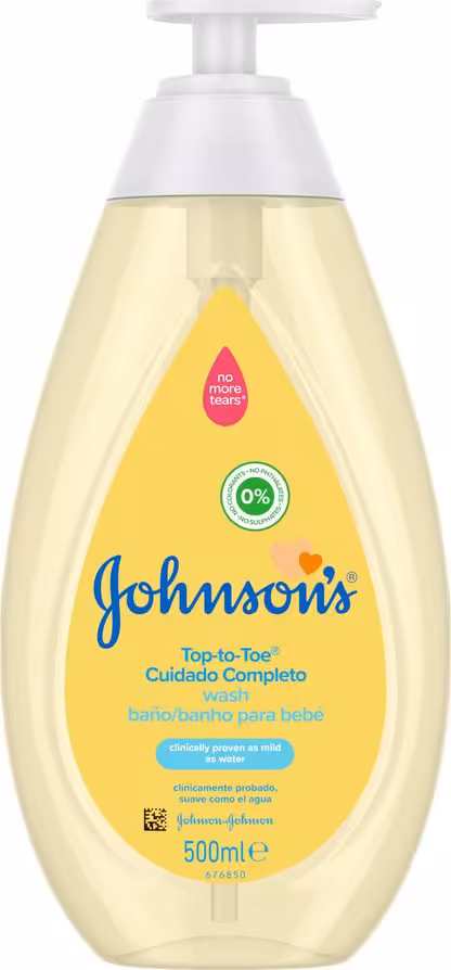 شامپو سر و بدن جانسون اصل اروپا jahnson