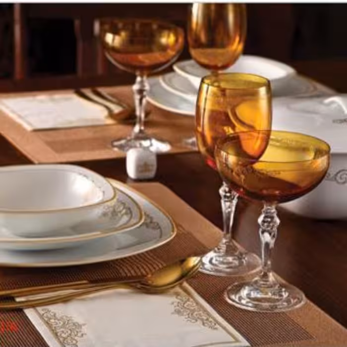 دستمال سفره یا زیربشقابی(24 عددی) سفارشی ست (سفارش فقط باهماهنگی)