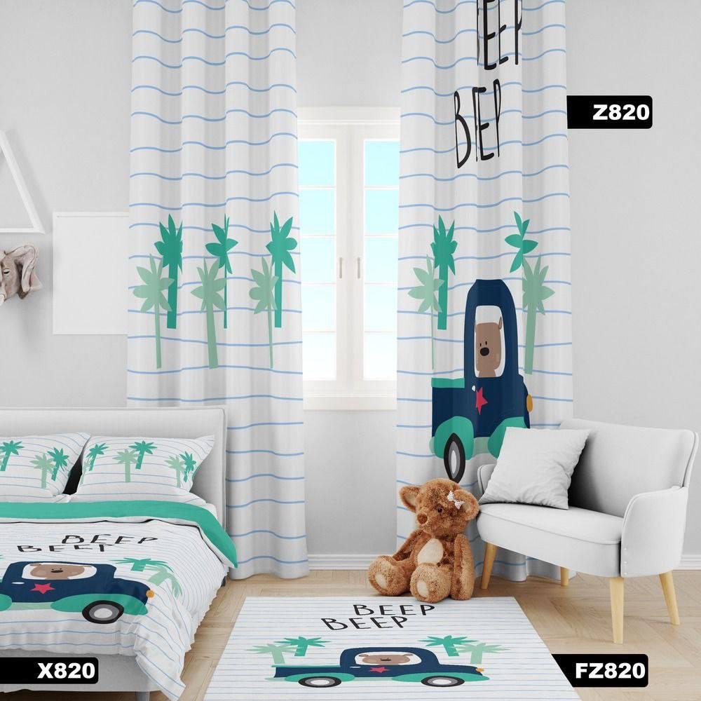 روتختی کودک طرح ماشین عروسکی با کیفیت و دوخت درجه یک