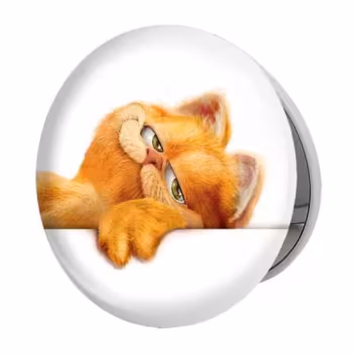 آینه جیبی خندالو طرح گارفیلد Garfield مدل تاشو کد 13830