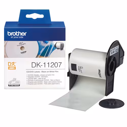 برچسب لیبل پرینتر برادر مدل DK-11207