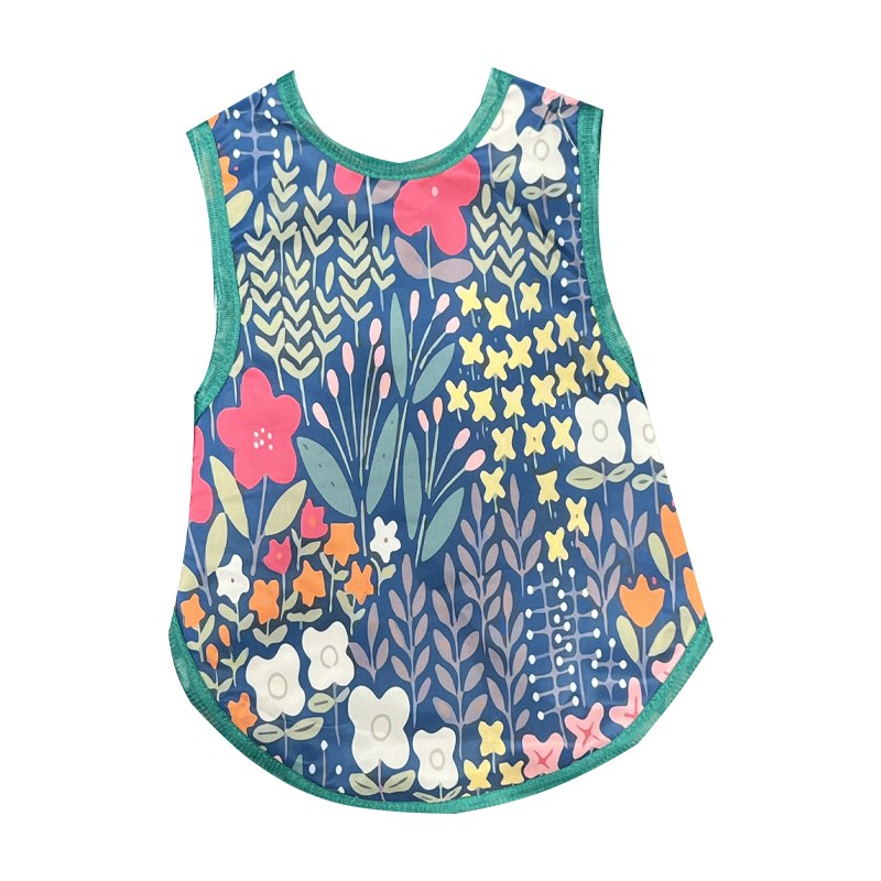 پیشبند نوزاد حلقه ای پشت حوله ای رنگی 