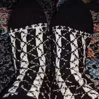 جوراب ساق بلندپشمی فوق العاده 