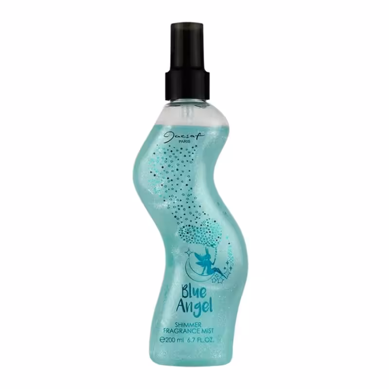 بادی اسپلش شاین دار زنانه ژکساف مدل blue anjel حجم 200 میل