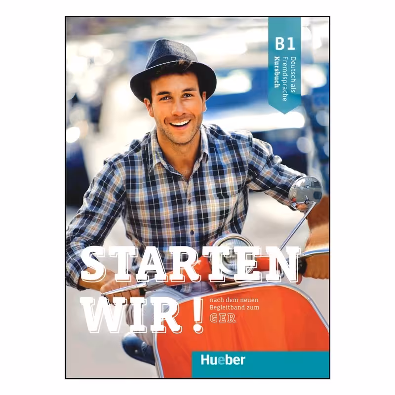 کتاب زبان آلمانی اشتارتن ویر b1 کاغذ تحریر  Starten Wir B1