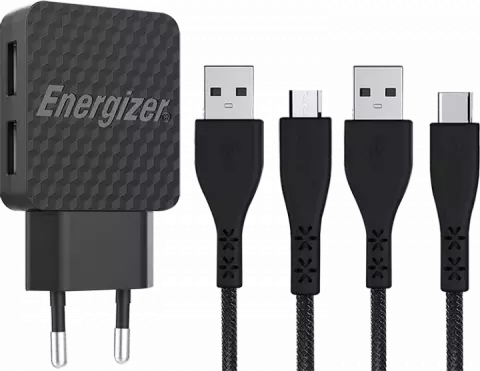 شارژر دیواری Energizer مدل  AC2BEULCMM