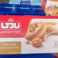 کلوچه کارتنی  نادی 60تایی (گردو،نارگیل،موز،شکلات)