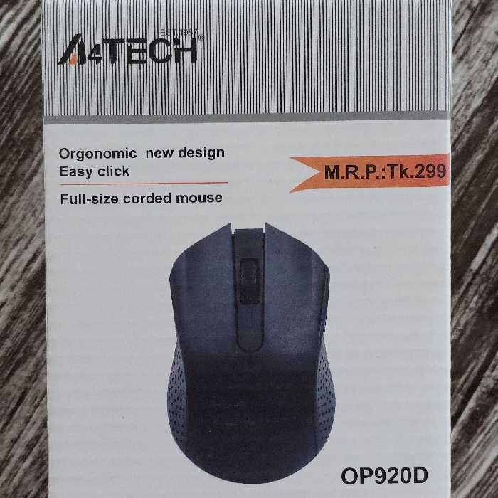 موس سیم دار برند A4tech