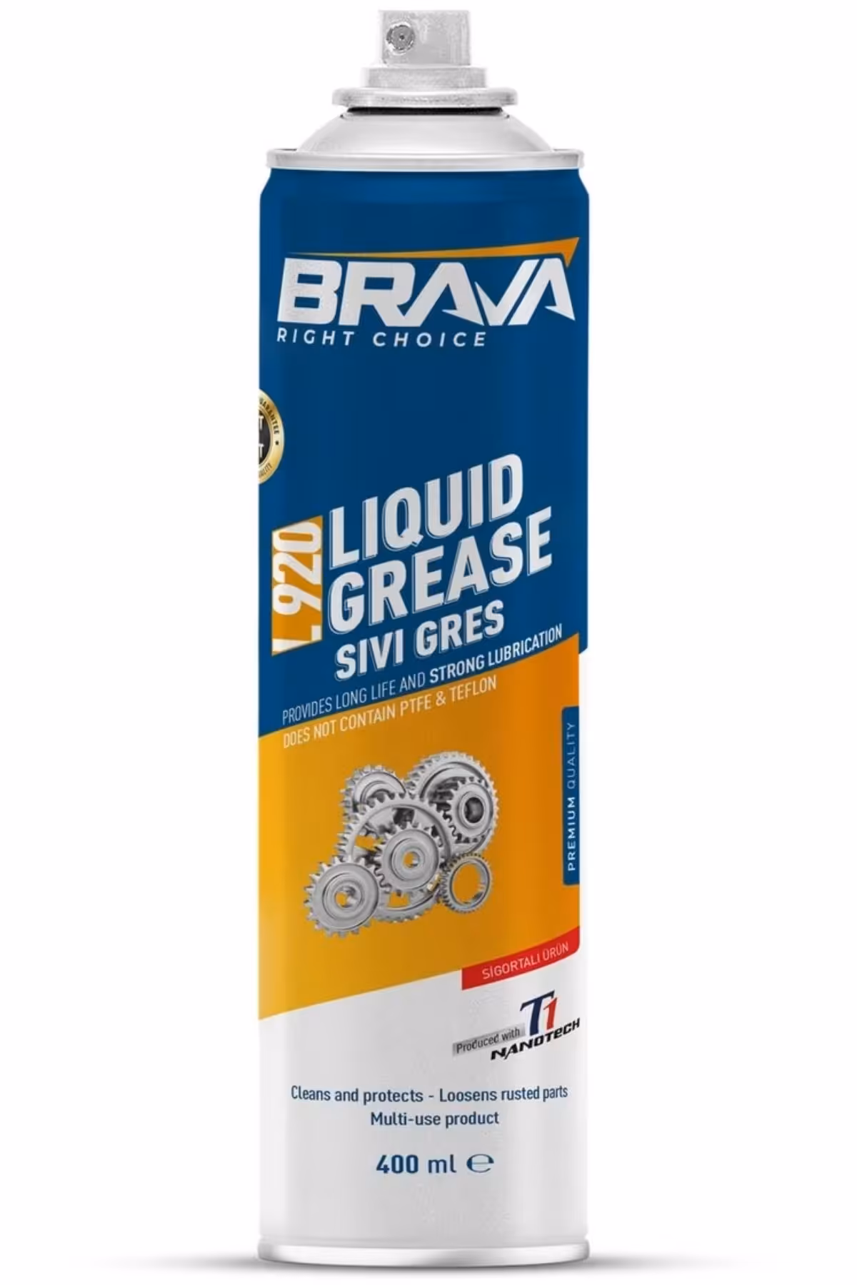 روغن و مکمل موتور اسپری مایع L920 400 میل X 20 Brava