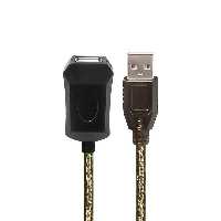 کابل افزایش طول USB دی نت مدل 078 برددار طول 10 متر