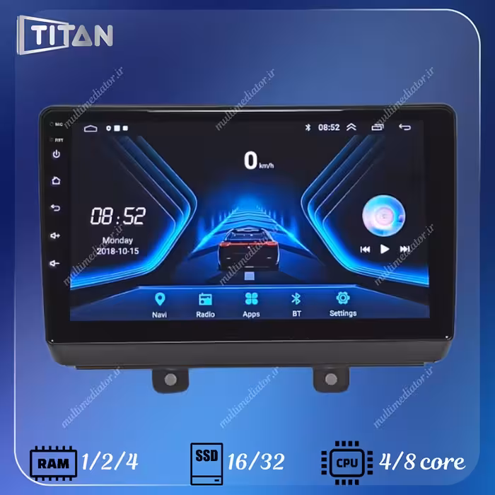 مانیتور اندروید دنا و دنا پلاس 32-2 تیتان با گارانتی یکساله