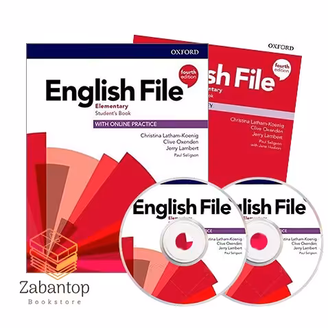 کتاب انگلیش فایل المنتری English File Elementary 4th