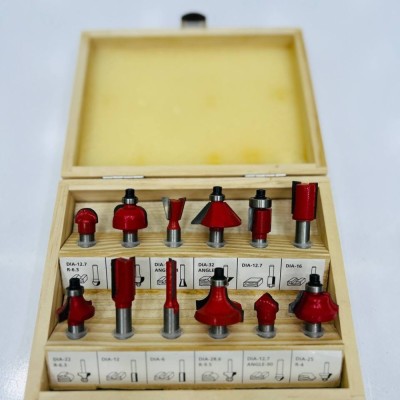 تیغچه اور فرز 12 عددی اکسکورت سایز 8 میلیمتر