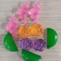 یخ مصنوعی  مجموعه 10 عددی مدل میوه قالب یخ مصنوعی طرح میوه 