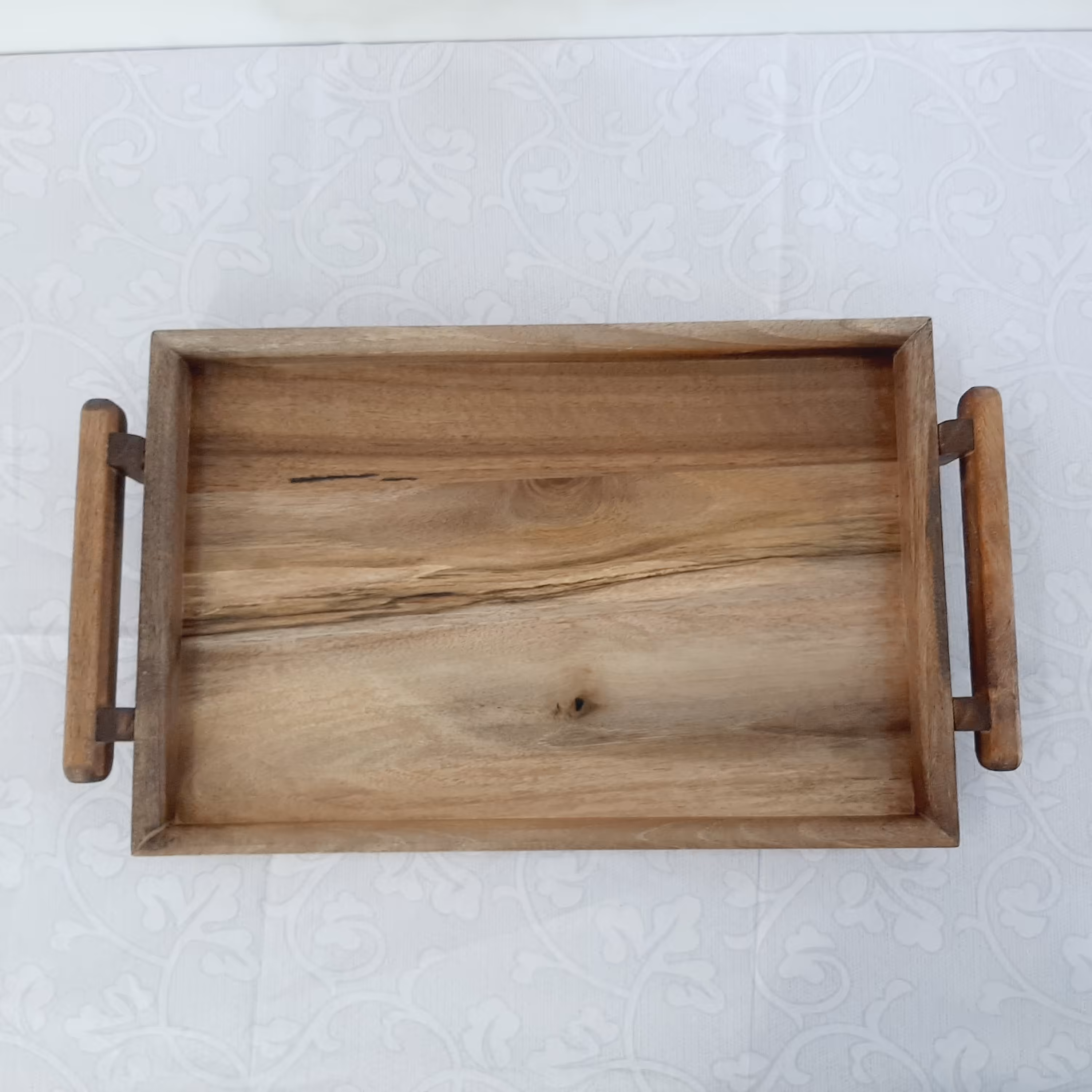 سینی چوبی طرح آریا ابعاد 5.5 در 23 در 40