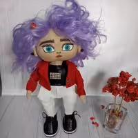 عروسک آیرال دالز ارتفاع 25 سانت دستساز