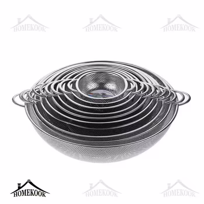 سرویس آبکش استیل 10 پارچه