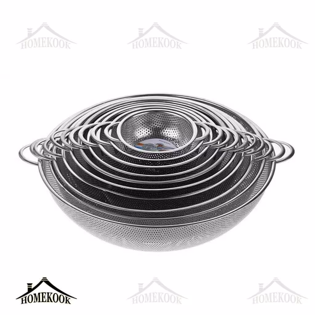 سرویس آبکش استیل 10 پارچه