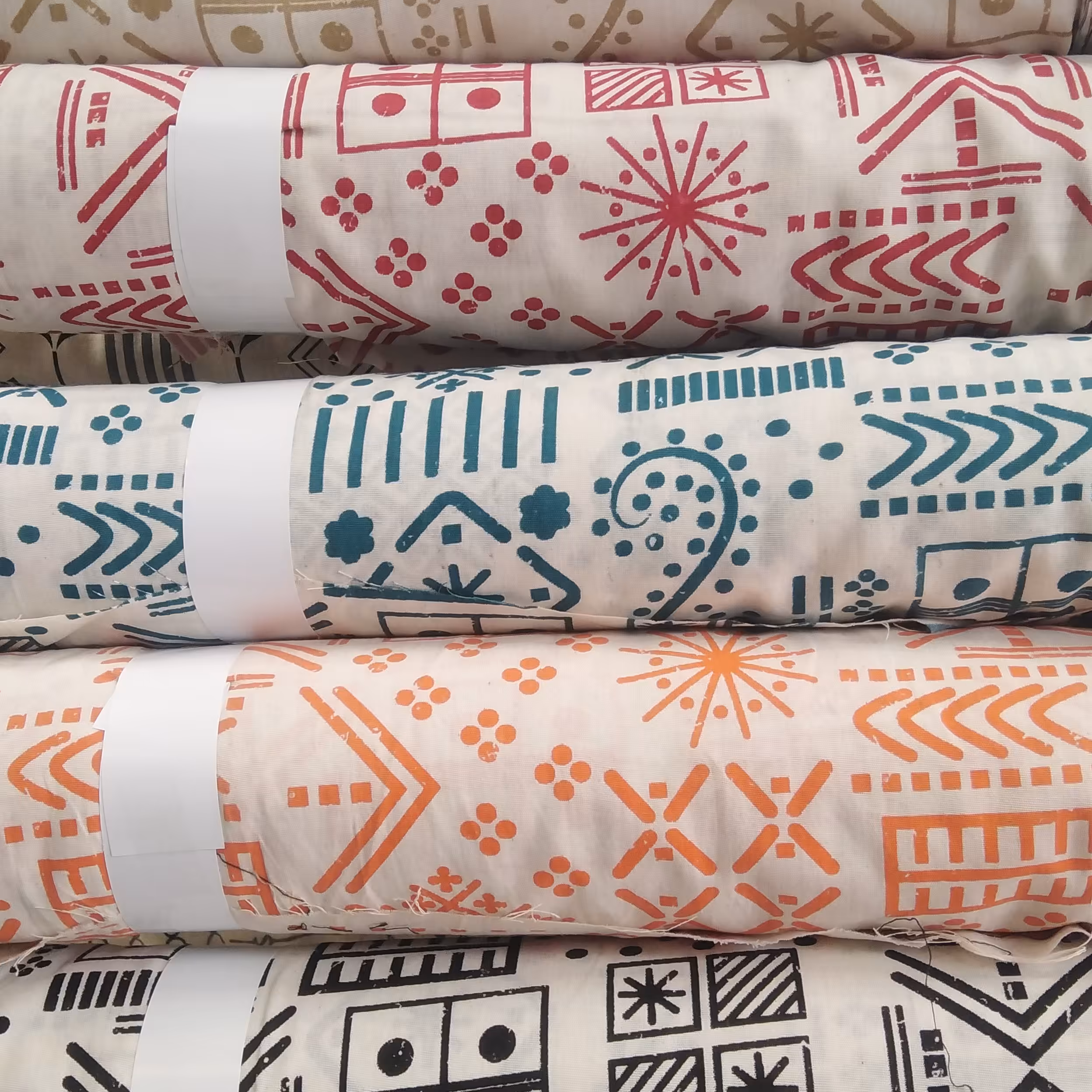 پارچه لنین طرحدار