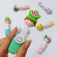 هایلایتر فانتزی میوه ای هندوانه کد 2 وارداتی رنگ پاستلی