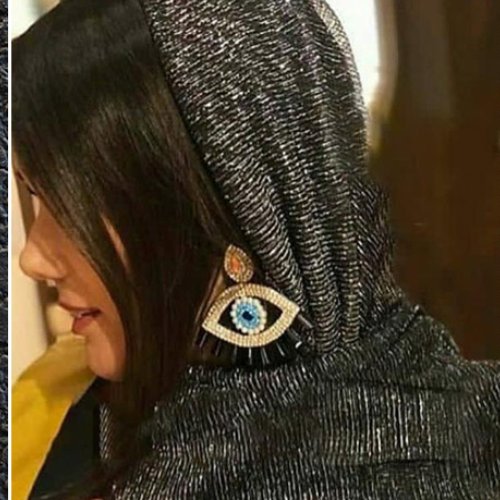 شال حریر پلیسه بلندسه متری رنگبندی دارد و جنس کار حریر پلیسه هست