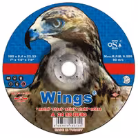 صفحه ساب فلز وینگز بقطر 180 میلیمتر