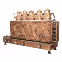 چای ساز صنعتی پنج قوری گازی و برقی مراکشی