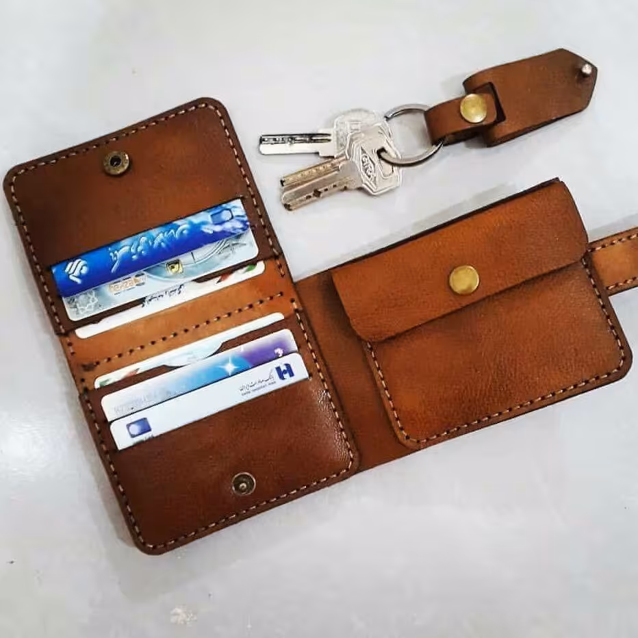 کیف پول جیبی سه لت