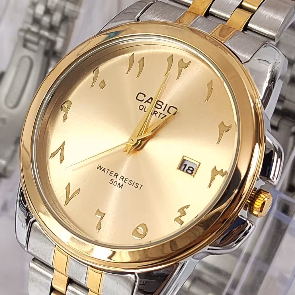  ساعت ست کاسیو 1199
*جنس بدنه : استیل
