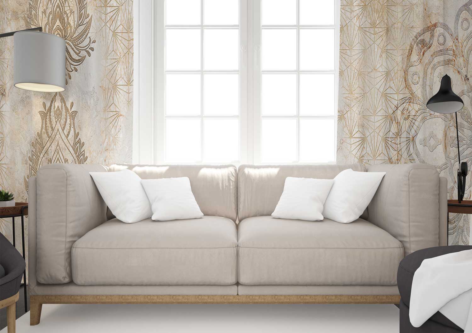 پرده نقش سنتی