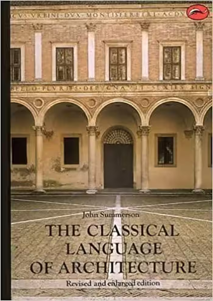 󾕇 دانلود کتاب The Classical Language Of Architecture, 1980 - دانلود کتاب های دانشگاهی