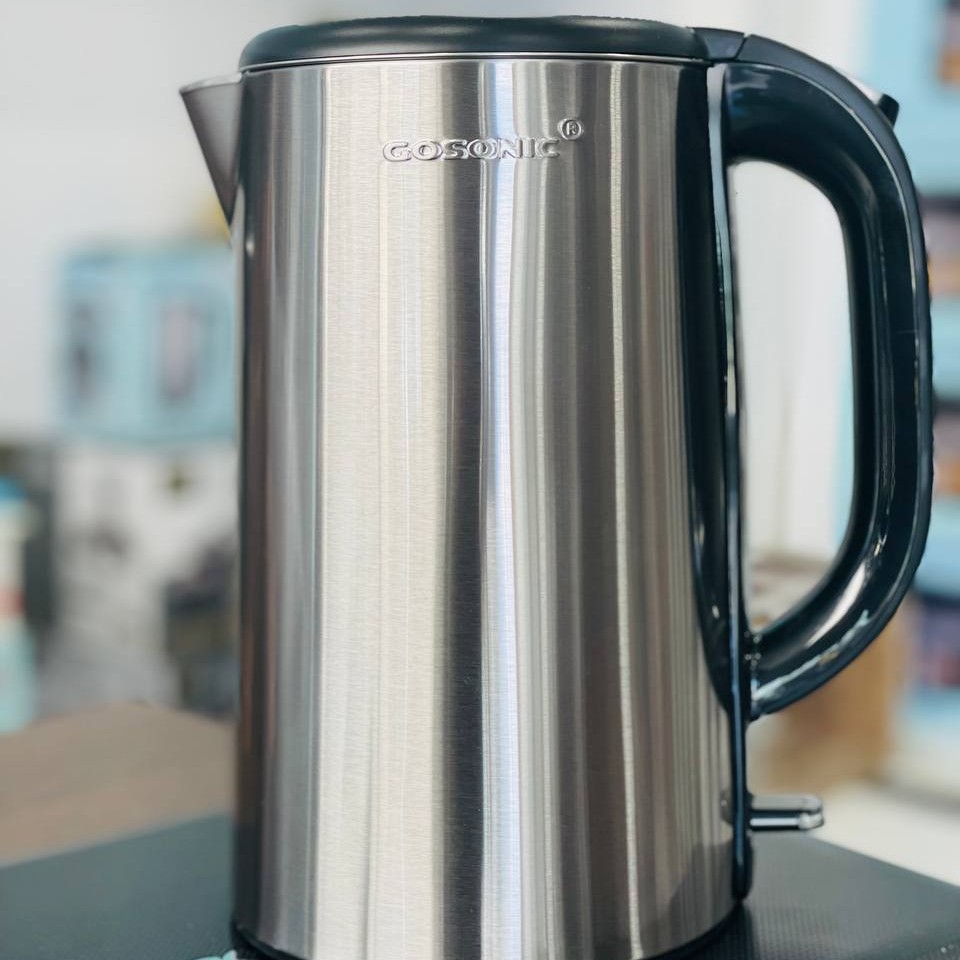 کتری برقی گاسونیک مدل 764 تمام استیل دسته پلاستیکی نسوز رنگ نقره  2لیتر  با استحکامی خیلی بالا و باکیفیت 