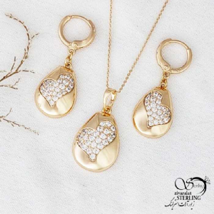 نیمست ژوپینگ آویز قلب با کد 12357