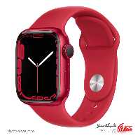 قیمت و خرید اپل واچ سری 7 استارلایت با بند اسپرت سیلیکونی - شبکه ساز