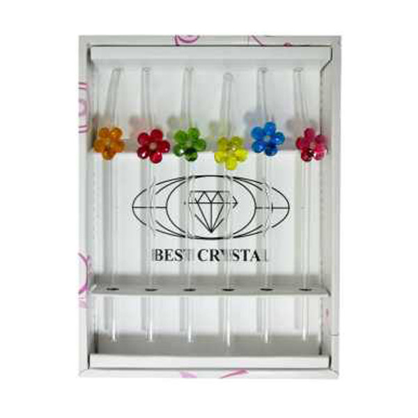 نی نوشیدنی بست کریستال کد 2222 مجموعه 6 عددی