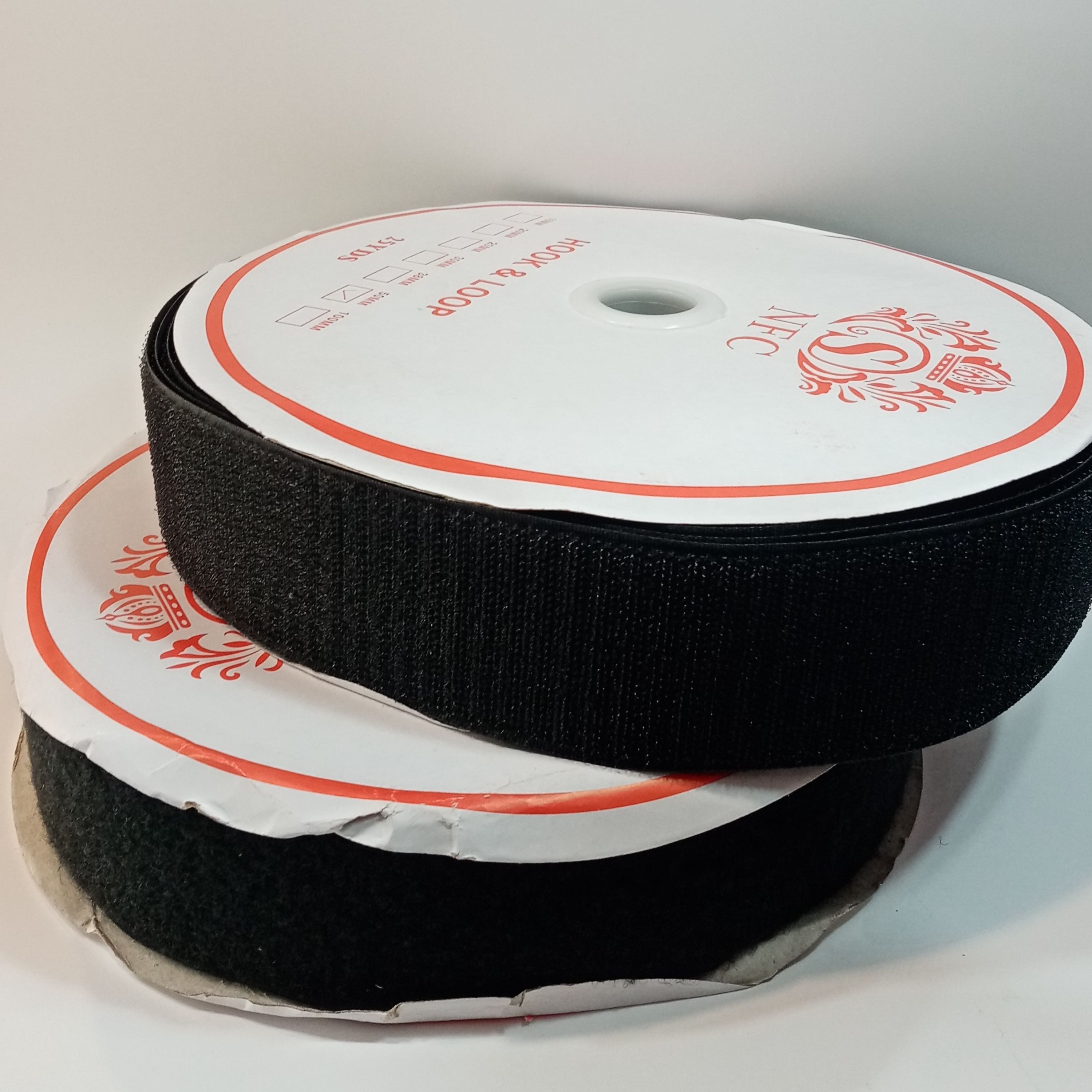 نیم متر چسبک لباس وکفش عرض 5 سانتی دو رو و مشکی