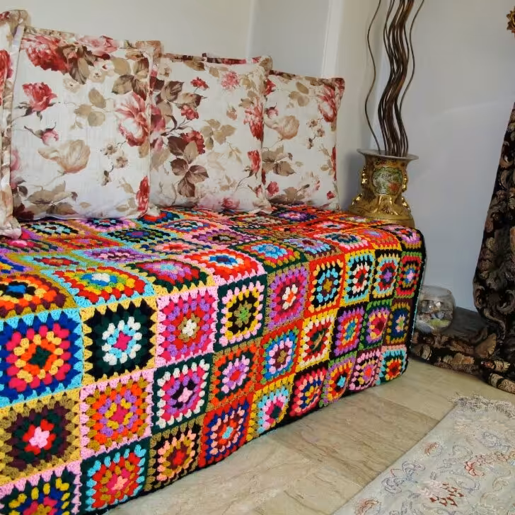 شال مبل دستبافت 2