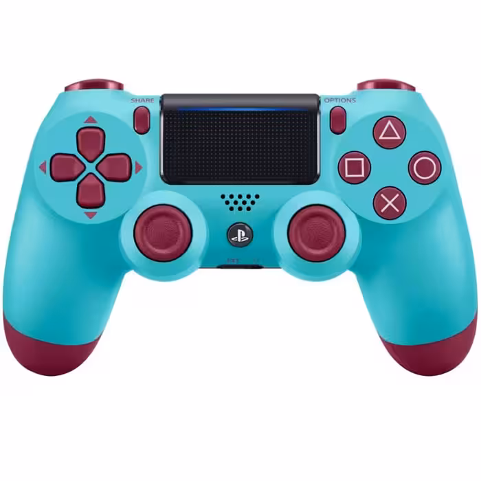 خرید دسته PS4 بلوبری DualShock 4 Berry Blue با بهترین قیمت