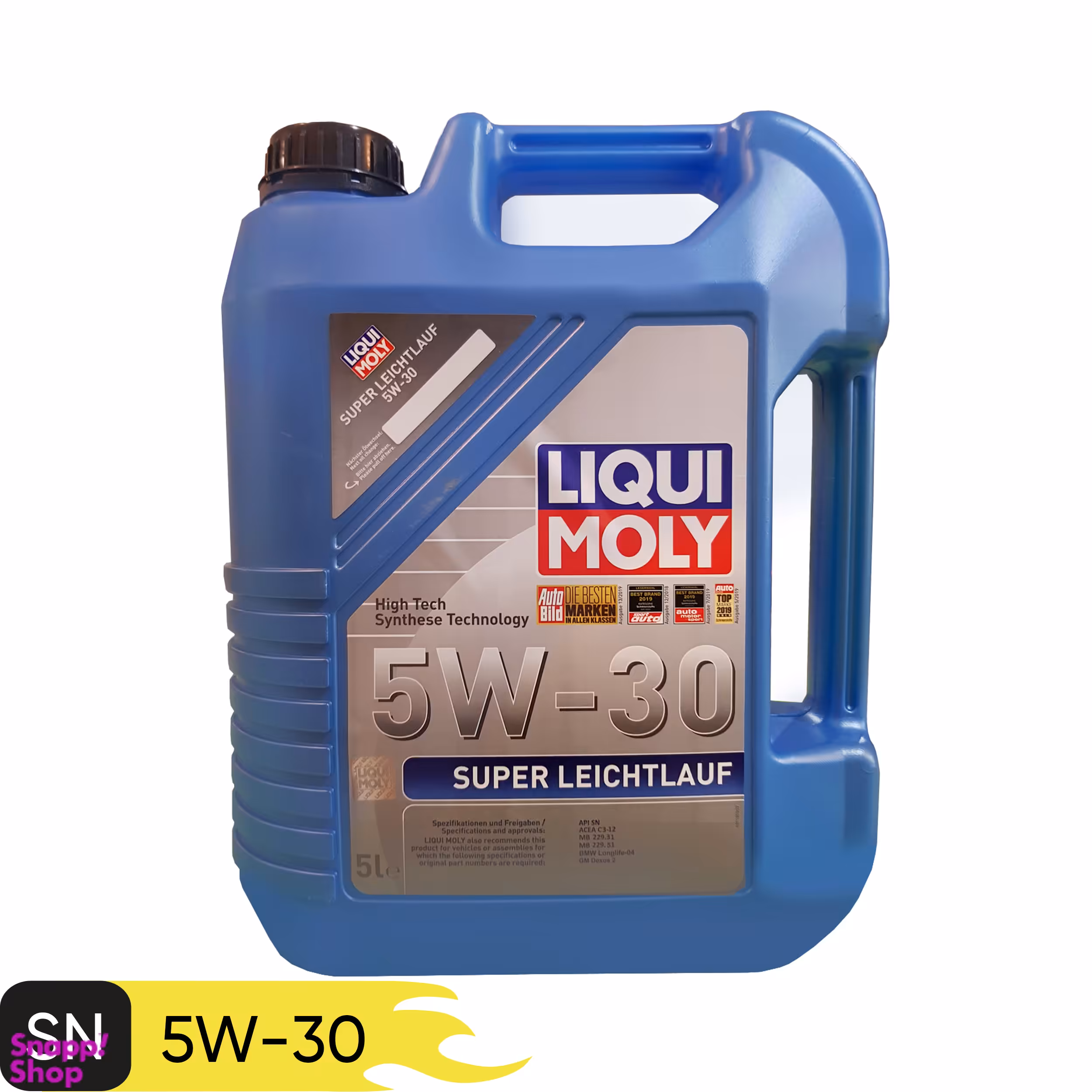 روغن موتور خودرو لیکومولی مدل Super Leichtlauf 5W-30 حجم 5000 میلی لیتر