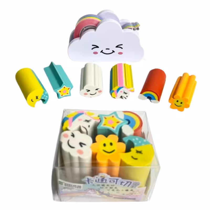 پاک کن فانتزی بلند طرح آسمان 6 عددی