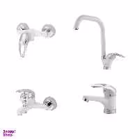 ست شیرآلات فاخته مدل اورانوس کد SK2 مجموعه 4 عددی