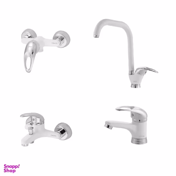 ست شیرآلات فاخته مدل اورانوس کد SK2 مجموعه 4 عددی